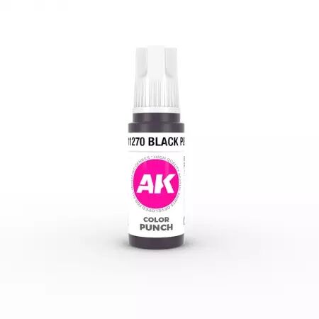 Ak Interactive - 3Rd Gen - Black Puprple Color Punch 17 Ml