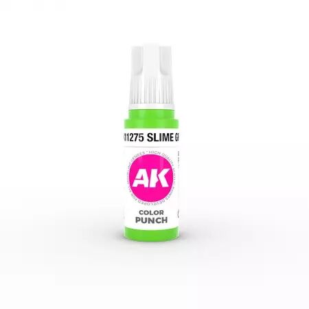 Ak Interactive - 3Rd Gen - Slime Green Color Punch 17 Ml