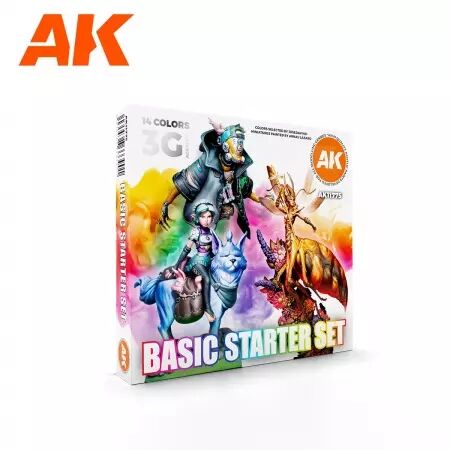 Ak Interactive - 3Rd Gen Set - Basic Starter Set