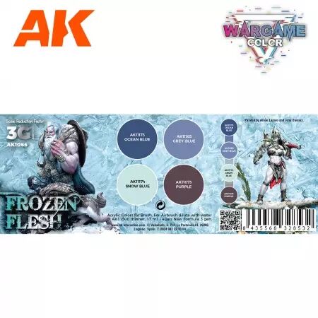 Ak Interactive - Wargame Set Frozen Flesh