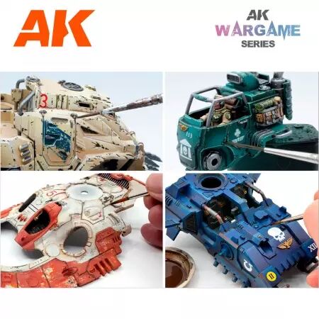 Ak Interactive - Wargame Series - Dark Wash 35Ml