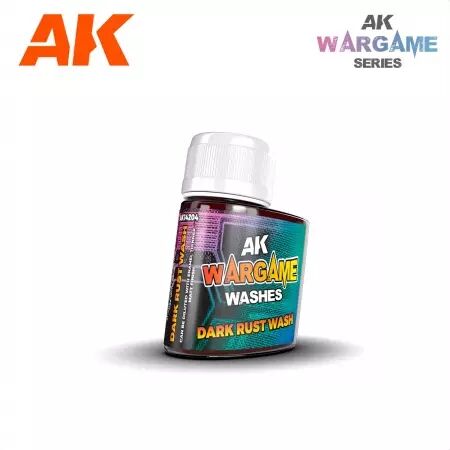 Ak Interactive - Wargame Series - Dark Rust Wash 35Ml