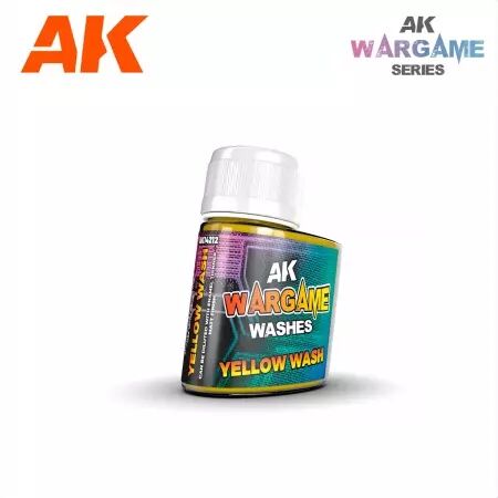 Ak Interactive - Wargame Series - Yellow Wash 35Ml