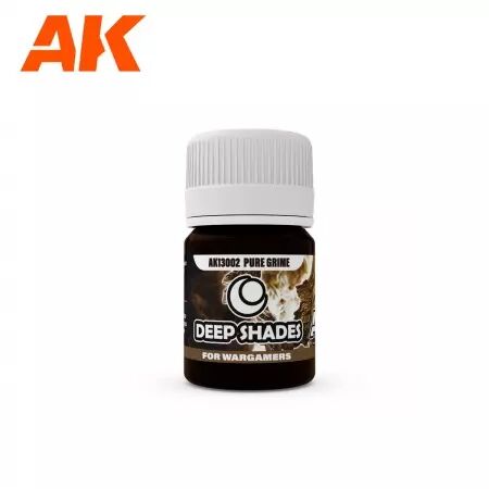 Ak Interactive - Wargame Series - Pure Grime - Deep Shade 30Ml