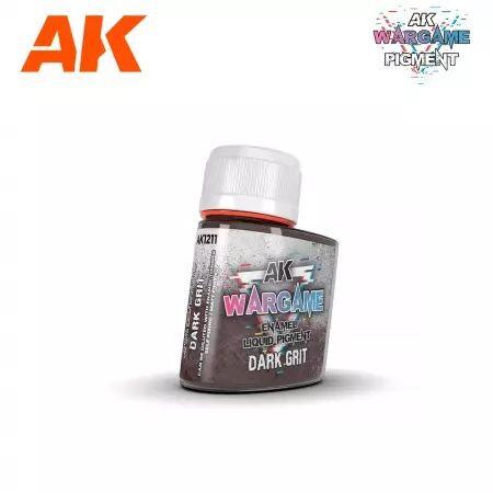 Ak Interactive - Wargame Series - Enamel Liquid Pigments - Dark Grit