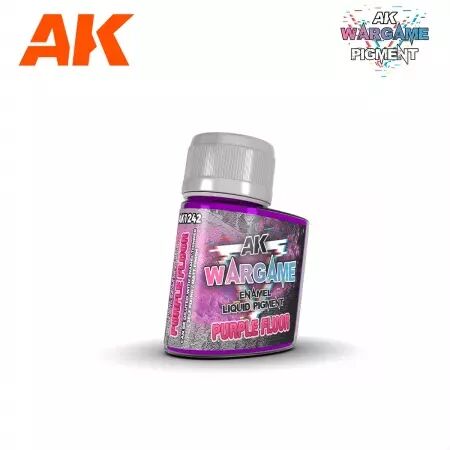 Ak Interactive - Wargame Series - Enamel Liquid Pigments - Purple Fluor