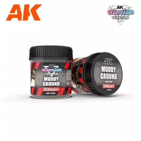 Ak Interactive - Wargame Series - Terrains - Muddy Ground 100 Ml.