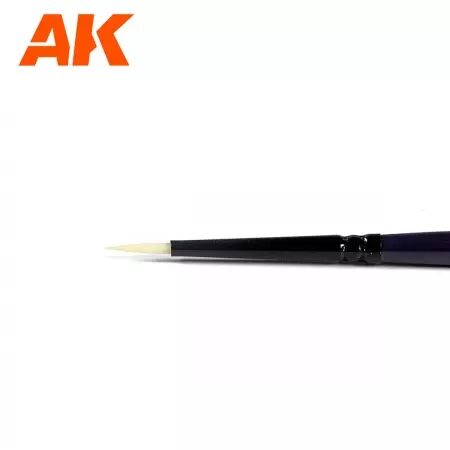 Ak Interactive - Pinceau - Table Top Brush - Taille 0