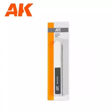 Ak Interactive - Outils - Sanding Stick Set / Set De Lijas