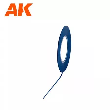 Ak Interactive - Outils - Blue Masking Tape For Curves 1Mm