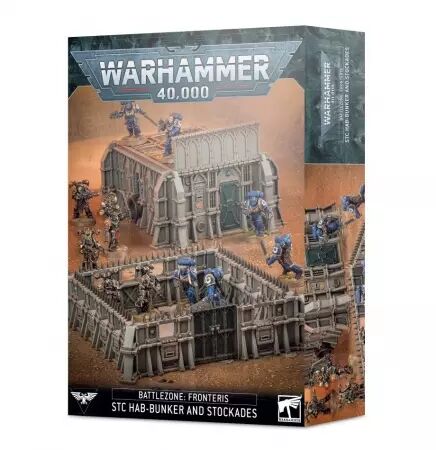 Zone De Bataille Fronteris - Scs D'Hab-Bunker Et De Palissades - Warhammer 40K - Games Workshop