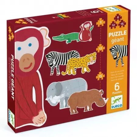 PUZZLE EVOLUTIF - Henri et ses amis - Djeco