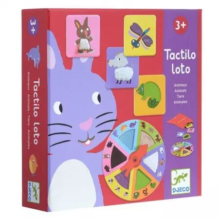 Tactilo loto Animaux - Jeu Educatif - Djeco