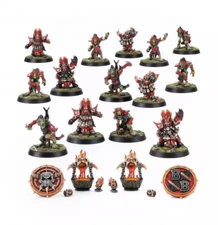 Blood Bowl: Équipe de Blood Bowl de Nains du Chaos: les Zharr-Naggrund Ziggurats - Games Workshop