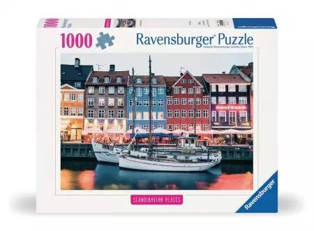 Copenhague, Danemark - Puzzle 1000 pièces - Collection Highlights- Ravensburger