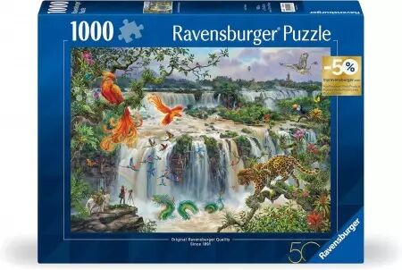 Chutes d'eau - Édition 50 Ans - Puzzle 1000 - Paysages et Nature - Ravensburger