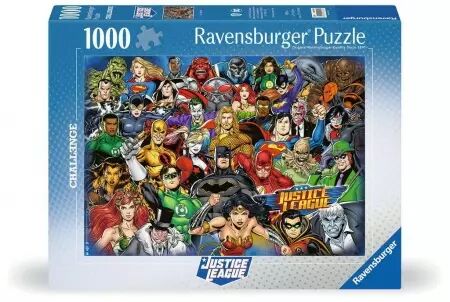 DC Comics - Puzzle 1000 pièces - Collection Challenge - Ravensburger