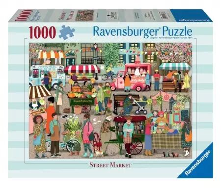 Marché de rue - Puzzle 1000 pièces - Ravensburger