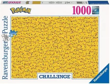 Pokémon Pikachu - Puzzle 1000 pièces - Collection Challenge - Ravensburger