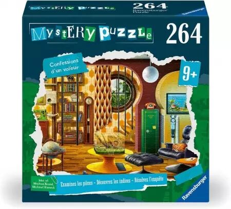 Mystery Puzzle - Confessions d'un voleur - Puzzle Familial 264 pièces - Ravensburger