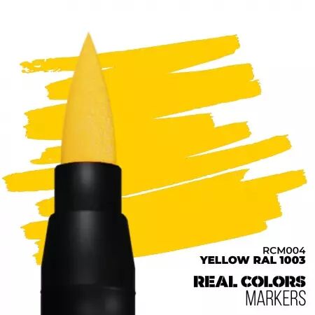 Jaune (Yellow) - Real Colors Markers - Ak Interactive