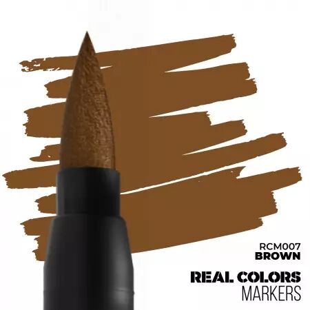 Brun (Brown) - Real Colors Markers - Ak Interactive