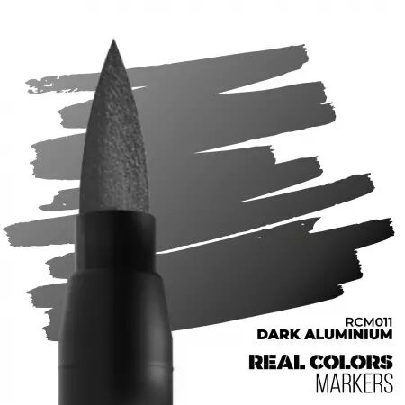 Dark Aluminium - Real Colors Markers - Ak Interactive