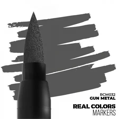 Gun Metal - Real Colors Markers - Ak Interactive