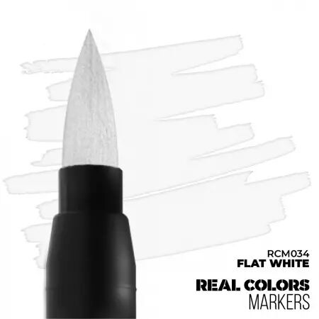 Flat White - Real Colors Markers - Ak Interactive