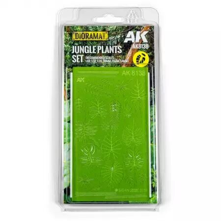 Jungle Plants Set - Dioramas Vegetation - Ak Interactive