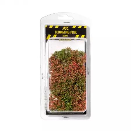 Blomming Pink Shrubberies - Dioramas Vegetation - Ak Interactive