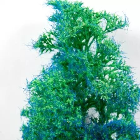 Blue-Green Fantasy Bushes - Dioramas Vegetation - Ak Interactive