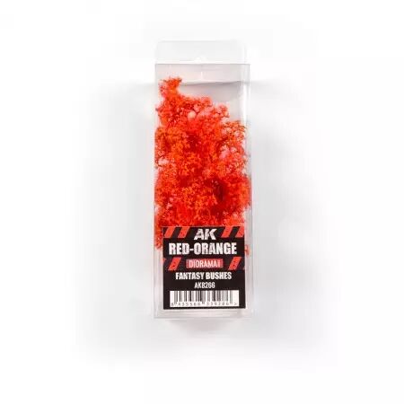 Red-Orange Fantasy Bushes - Dioramas Vegetation - Ak Interactive