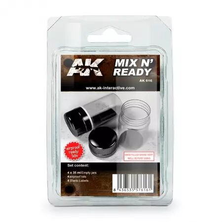 Mix N' Ready 35ml - Accessoires Peintures - Ak Interactive