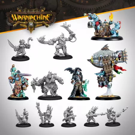 Warmachine - Southern Kriels Brineblood Marauders Auxiliary Expansion