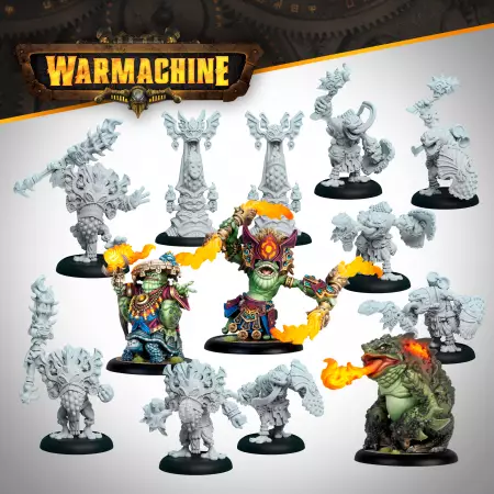 Warmachine - Southern Kriels Fire Tongue Warriors Cadre