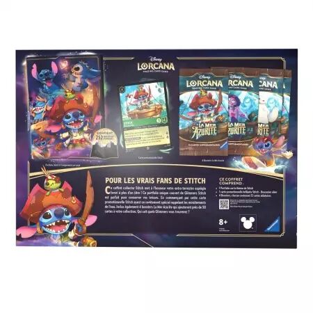 Lorcana - Chapitre Six : La Mer Azurite - Coffret Collector Stitch (Limité)