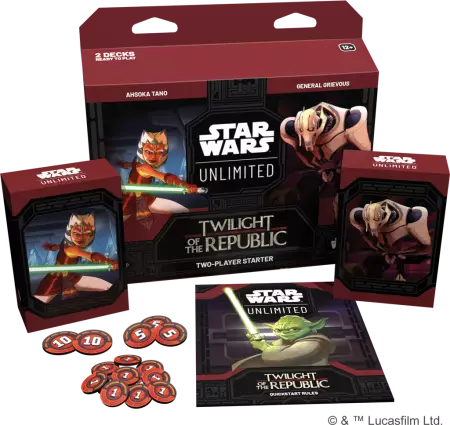 Stars Wars Unlimited - Twilight of the Republic  - Two players Starter (english)