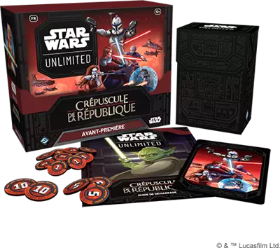 Stars Wars Unlimited - Crépuscule de la République - Kit avant première