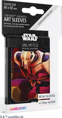 Stars Wars Unlimited - Art Sleeves : General Grievous