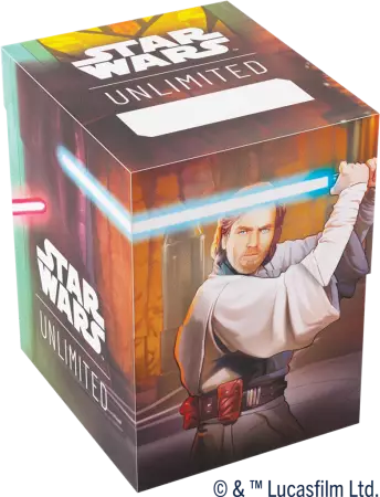 Stars Wars Unlimited - Deck Box : Obi-Wan/Darth Maul