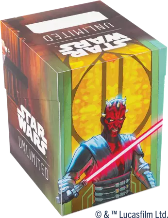 Stars Wars Unlimited - Deck Box : Obi-Wan/Darth Maul