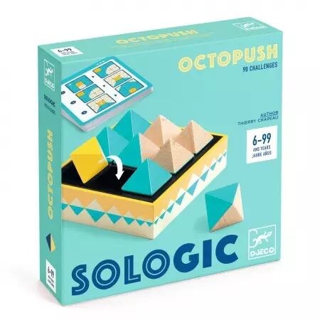 Sologic : OctoPush - Jeu de logique - Djeco