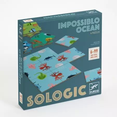 Sologic : Impossiblo Ocean - Jeu de logique - Djeco