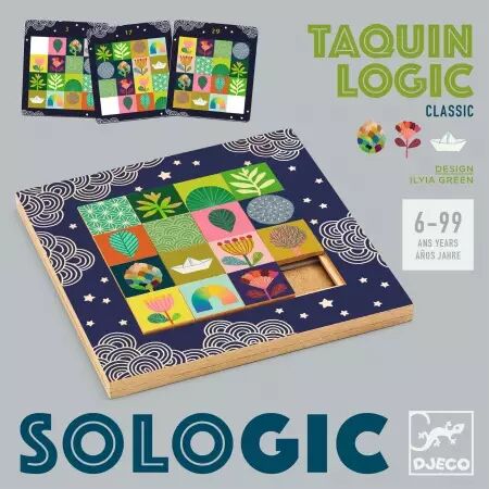 Sologic : Taquin Logic - Jeu de Logique - Djeco