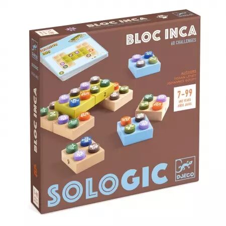 Sologic : Bloc Inca - Jeu de Logique - Djeco