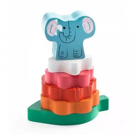 Puzz & Stack Happy - Puzzle d'encastrement - Djeco