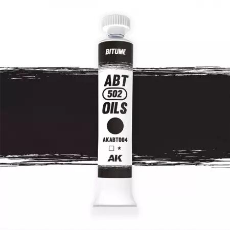 AK Interactive - ABT 502 Oil - Bitume