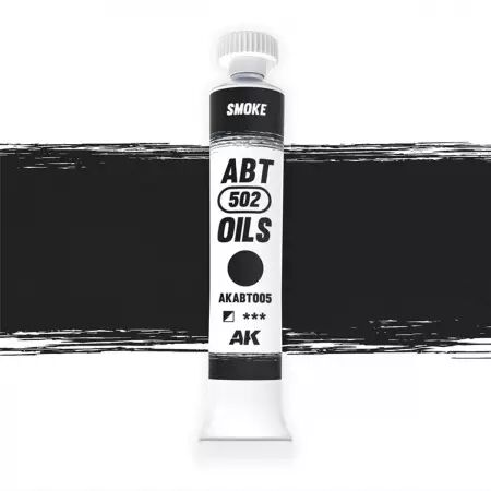 AK Interactive - ABT 502 Oil -Smoke