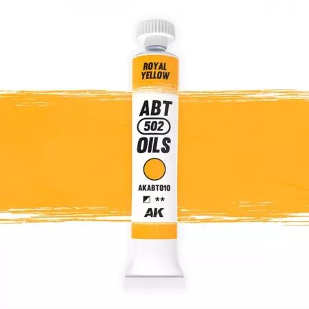 AK Interactive - ABT 502 Oil - Royal Yellow